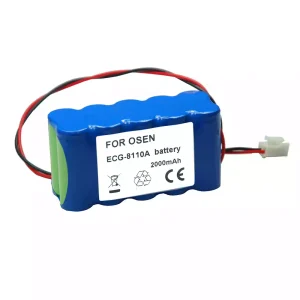 Batteria di ricambio per OSEN ECG-8110 ECG-8110A ECG-8130A