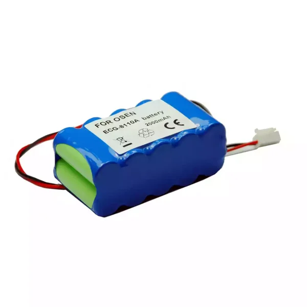 Batteria di ricambio per OSEN ECG-8110 ECG-8110A ECG-8130A - immagine 3