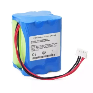Batteria di ricambio per Nellcor Puritan Bennett 069308,8HR-4/3AU,M6008-0