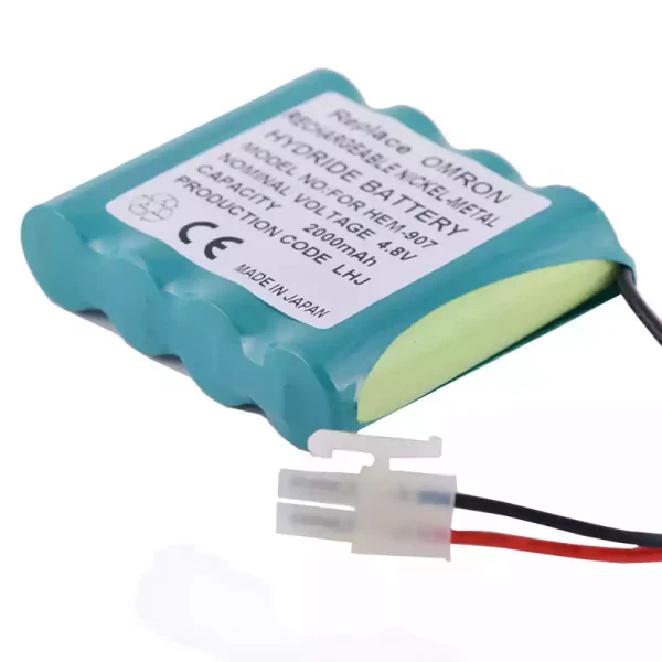Batteria di ricambio per Omron HEM-907,HEM-907XL,48H907N-AU - immagine 2