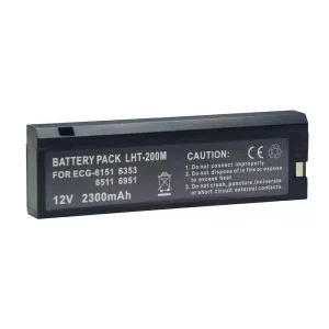 Batteria di ricambio per NIHON KOHDEN ECG-6000,ECG-6511ECG-6151 ECG-6353,ECG-6551,ECG-6951,OEC-8110,ECG-8810P OEC-8110T,CARDIO FAX