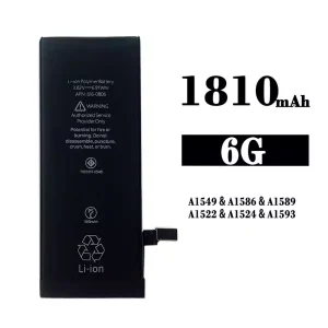 Batteria 616-0806 per iPhone 6G /A1549/A1586/A1589/A1522/A1524/A1593