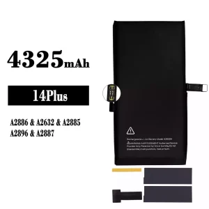 Batteria A2850H per iPhone 14 plus
