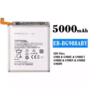 Batteria EB-BG988ABY per Samsung S20 Ultra