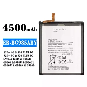 Batteria EB-BG985ABY per Samsung S20+ 4G/S20 PLUS 4G/S20+ 5G/S20 PLUS 5G