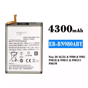 Batteria EB-BN980ABY per Samsung Note 20 4G/Note 20 5G