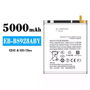 Batteria EB-BS928ABY per Samsung S24U/S24 Ultra
