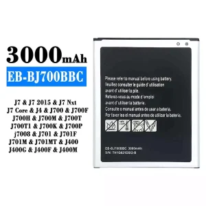 Batteria EB-BJ700BBC per Samsung J7/J7 2015/J7 Core