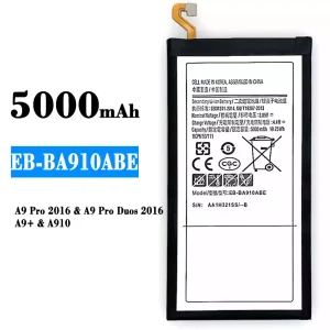 Batteria EB-BA910ABE per Samsung A9 Pro 2016/A9 Pro Duos 2016/A9+
