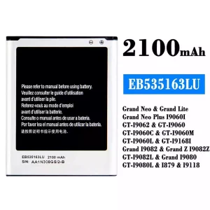 Batteria EB535163LU per Samsung Grand Neo/Grand Lite/Grand Neo Plus SL31199