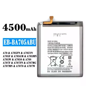 Batteria EB-BA705ABU per Samsung A70/A70S
