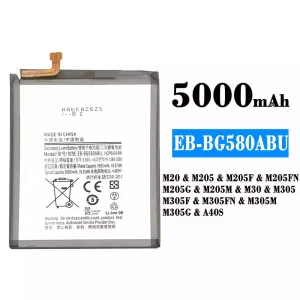Batteria EB-BG580ABU per Samsung M20/A40S