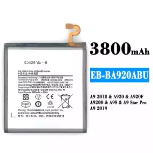 Batteria EB-BA920ABU per Samsung A9 2018/A9 2019