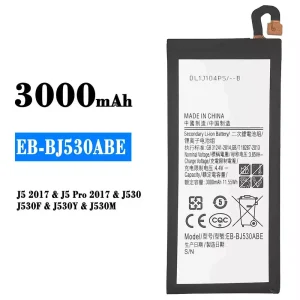 Batteria EB-BJ530ABE per Samsung J5 2017/J5 Pro 2017