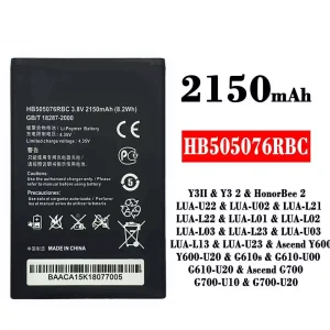 Batteria HB505076RBC per HUAWEI Y3 2 / HonorBee 2 / Ascend Y600 / Ascend G700