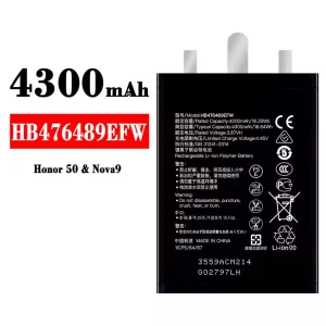Batteria HB476489EFW per HUAWEI Honor 50 / Nova 9