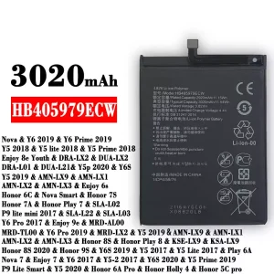 Batteria HB405979ECW per HUAWEI Y6 2019 / Y5 2018