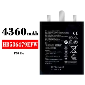 Batteria HB536479EFW per HUAWEI P50 Pro