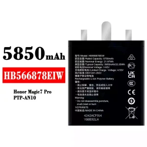 Batteria HB566878EIW per HUAWEI Honor Magic 7 Pro