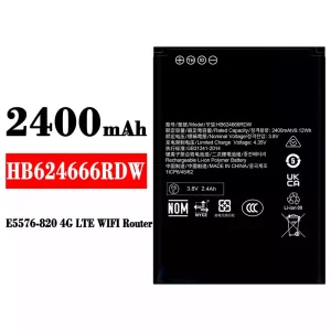 Batteria HB624666RDW per HUAWEI E5576-820 4G LTE WIFI Router