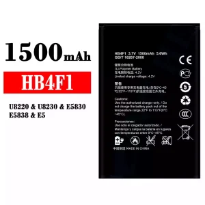 Batteria HB4F1 per HUAWEI U8220/U8230/E5830/E5838/E5