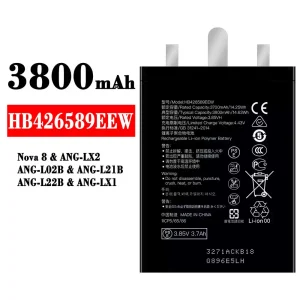 Batteria HB426589EEW per HUAWEI Nova 8