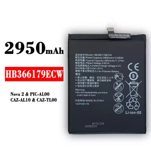 Batteria HB366179ECW per HUAWEI Nova 2