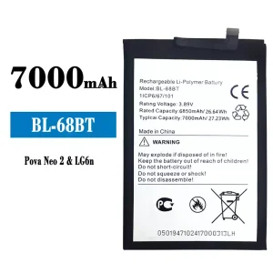 Batteria BL-68BT per Tecno Pova Neo 2