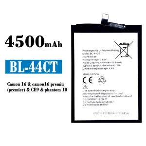 Batteria BL-44CT per Tecno Camon 16 / phantom 10