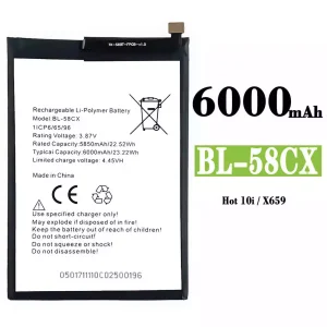 Batteria BL-58CX per Infinix Hot 10i