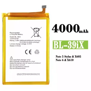 Batteria BL-39iX per Infinix Note 5 Pro / Note 6 / Note 5 Stylus