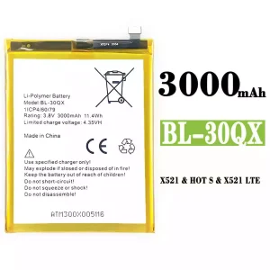 Batteria BL-30QX per Infinix HOT S