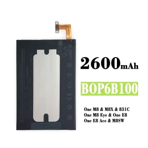 Batteria B0P6B100 BOP6B100 per HTC One M8 / One E8