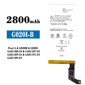 Batteria G020I-B per Google Pixel 4