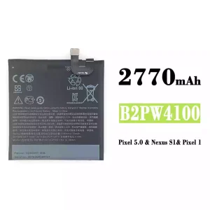 Batteria B2PW4100 per Google Pixel 5.0 / Nexus S1 / Pixel 1