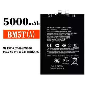 Batteria BM5T per Xiaomi Mi 13T / Poco X6 Pro