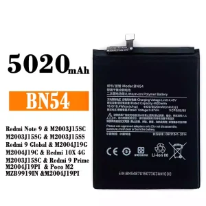 Batteria BN54 per Xiaomi Redmi Note 9 / Redmi 10X 4G  / Poco M2
