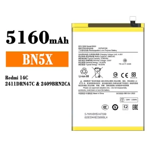Batteria BN5X per Xiaomi Redmi 14C