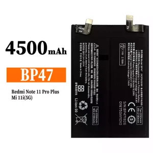Batteria BP47 per Xiaomi Redmi Note 11 Pro Plus / Mi 11i