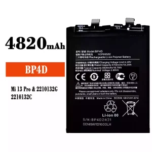 Batteria BP4D per Xiaomi Mi 13 Pro