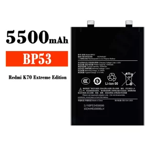 Batteria BP53 per Xiaomi Redmi K70 Extreme Edition