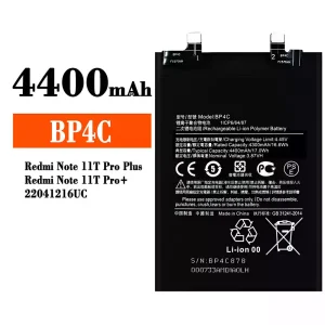 Batteria BP4C per Xiaomi Redmi Note 11T Pro Plus / Redmi Note 11T Pro+