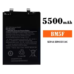 Batteria BM5F per Xiaomi K50