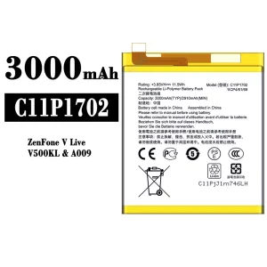 Batteria C11P1702 per Asus ZenFone V Live