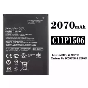 Batteria C11P1506 per Asus Live G500TG,Zenfone Go ZC500TG
