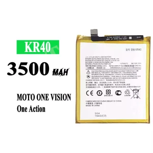 Batteria KR40 per Motorola One Vision / P50 / One Action