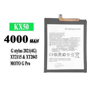 Batteria KX50 per Motorola Moto G stylus 2021 / Moto G Pro