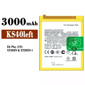 Batteria KS40left per Motorola E6 Play