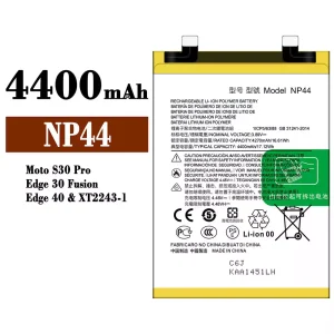 Batteria NP44 per Motorola MOTO S30 Pro / Edge 30 Fusion / Edge 40