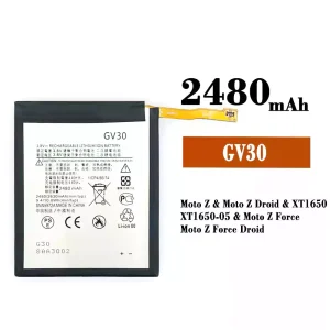 Batteria GV30 per Motorola Moto Z / Moto Z Droid / Moto Z Force / Moto Z Force Droid